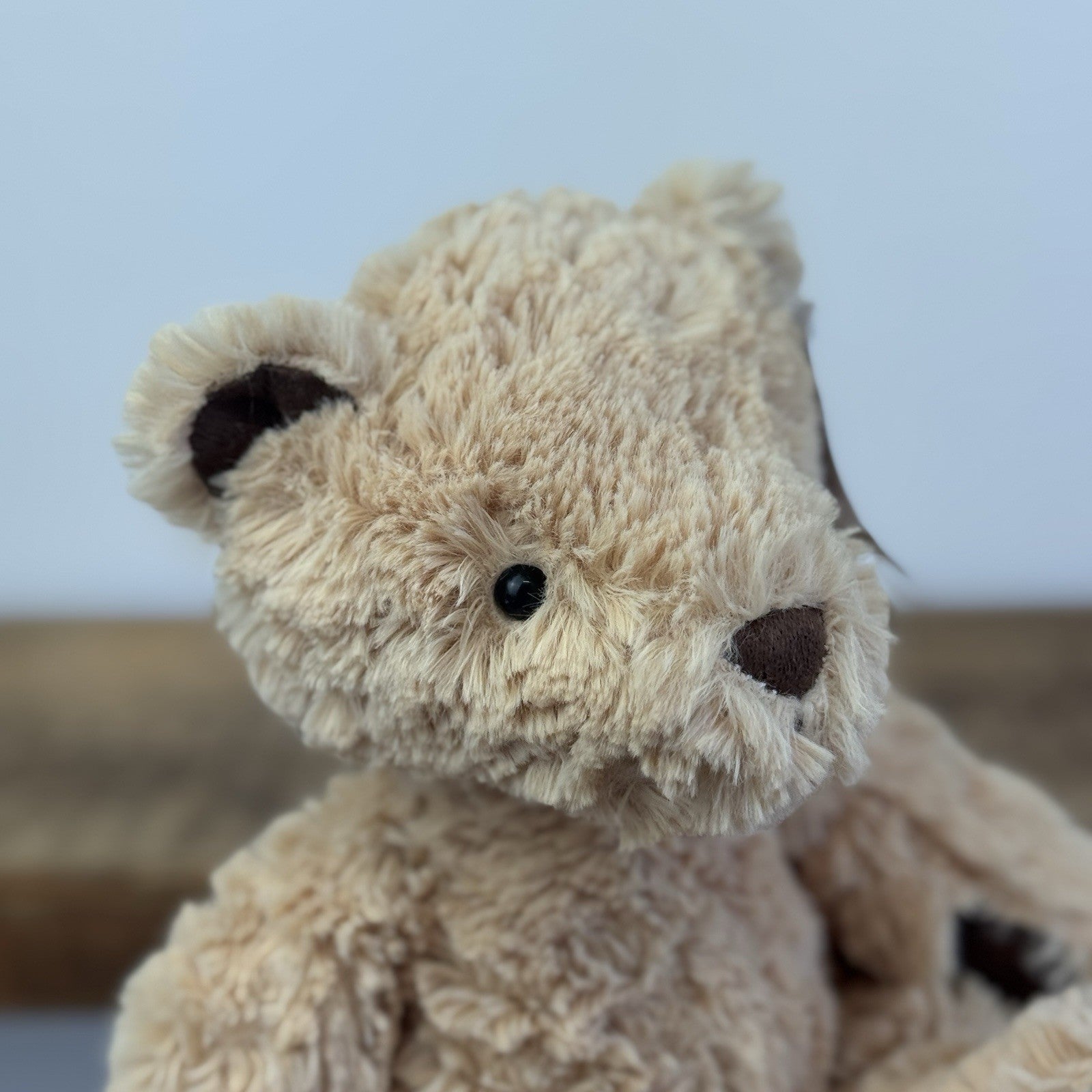 Jellycat Small Edward Bear - With Tags Retired Small Golden Traditional Bear 9"