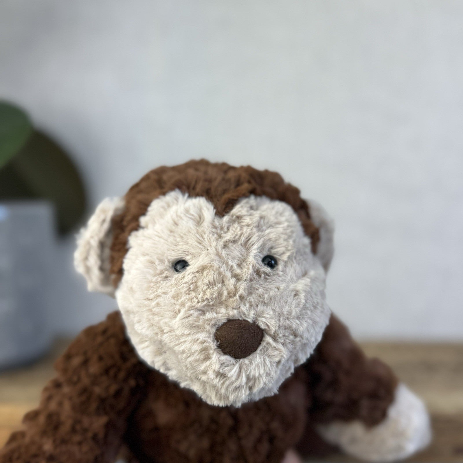 Jellycat Small Rollo Monkey - Retired Monkey Collectible Beanie Plush Toy 9"