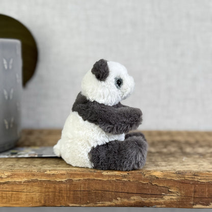 Jellycat Tiny Harry Panda - Tiny Beanie Panda Soft Toy Pocket Pal Size Toy 5”