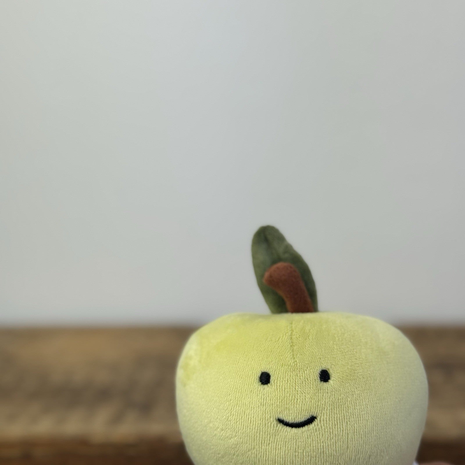 Jellycat Fabulous Fruit Apple - Small Velour Green Apple Soft Toy Retired 4" 