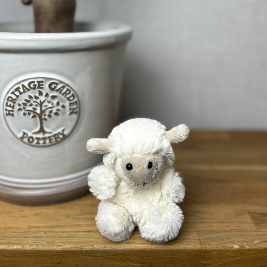 Jellycat Baby Poppet Sheep With Tags - Tiny Poppet Sheep - Baby Poppet 4”