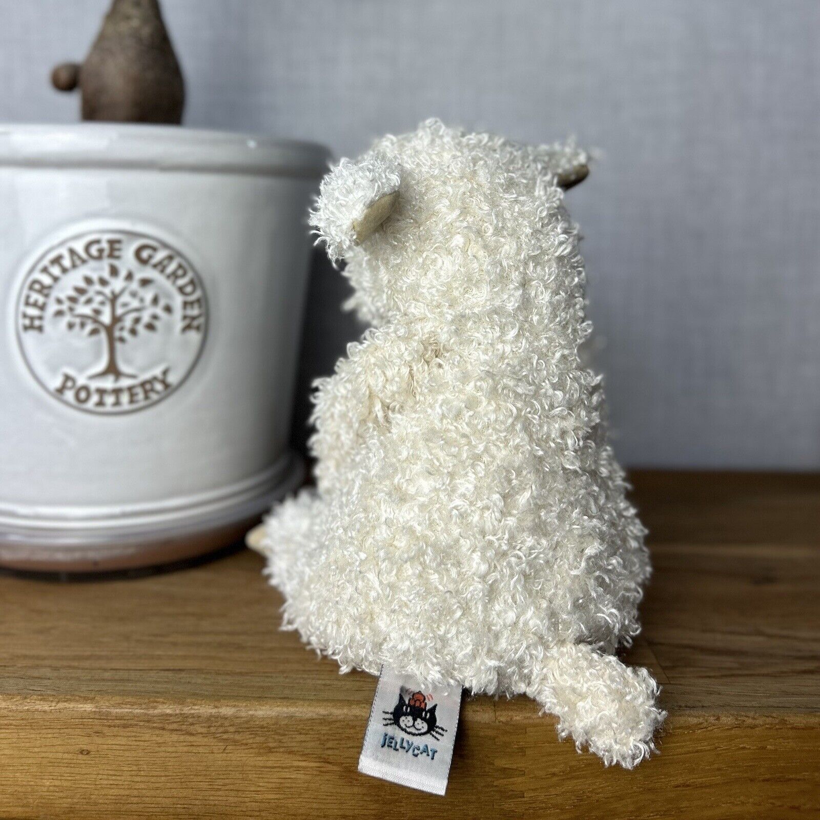 Jellycat Bunglie Sheep - Bunglie Lamb - Small Size Curly Lamb Sheep Soft 10"