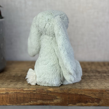 Jellycat Rare Retired Small Bashful Seaspray Pale Green Bashful Bunny NWOT