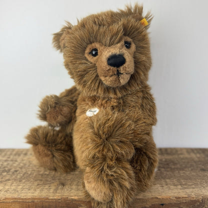 Steiff Grizzly Ted 10651 - Medium Fully Jointed Retired Bear (NWOT)
