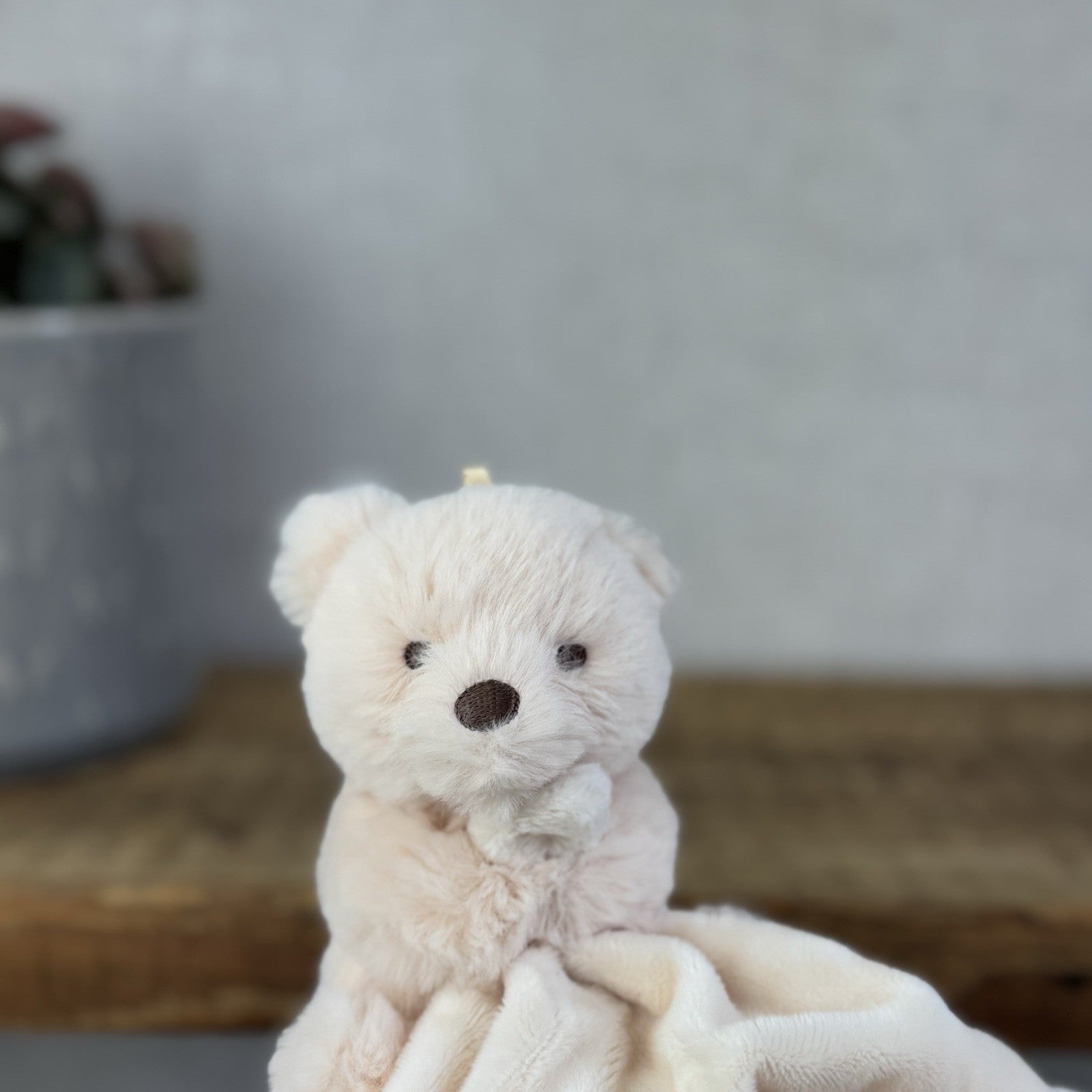 Marks & Spencer’s Bear Comforter Blanket - Beige Soother Comfort Toy Retired