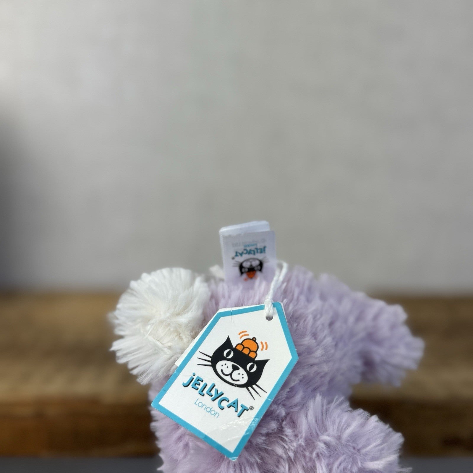 Jellycat Yummy Bunny Lavender Bunny Rabbit - Mini Light Purple Lilac Rabbit Tags