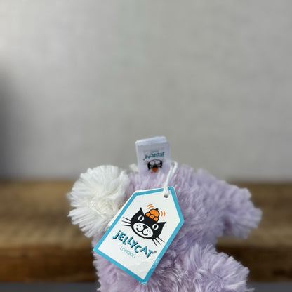 Jellycat Yummy Bunny Lavender Bunny Rabbit - Mini Light Purple Lilac Rabbit Tags