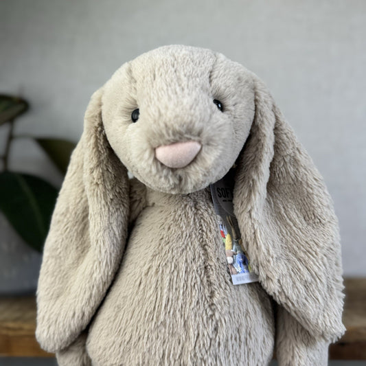 Jellycat Large Bashful Beige Bunny Rabbit - Old Style Large Beige Bunny 16”