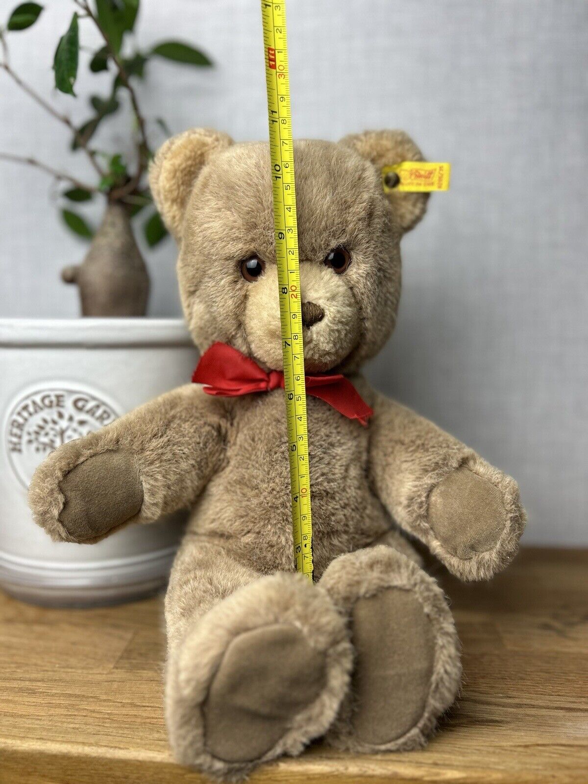 Vintage Steiff Plush Sitting Teddy 0205/35 - Vintage Steiff Teddy Bear Medium