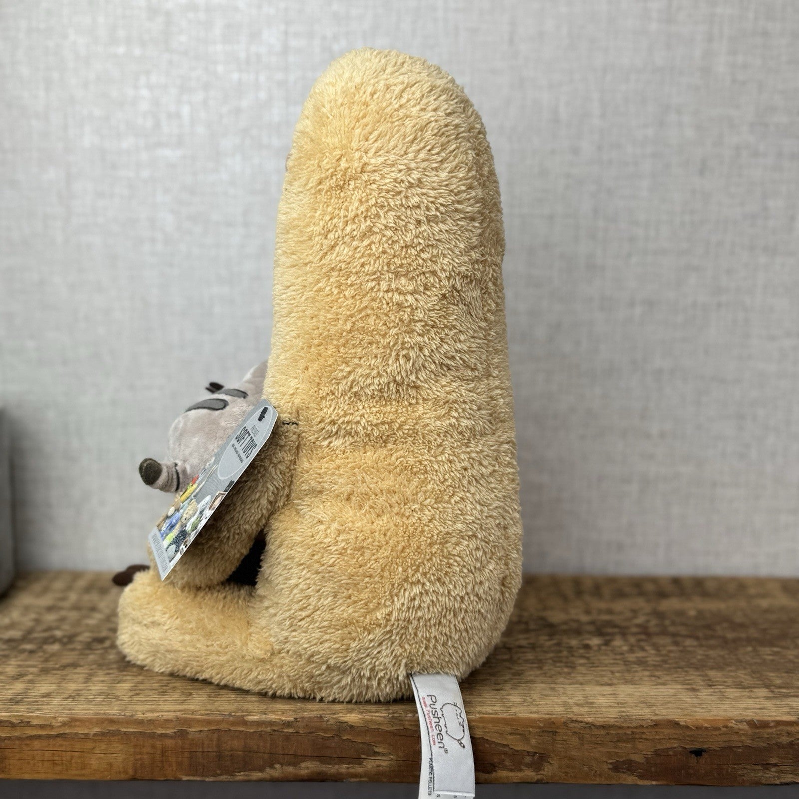 Gund Pusheen Cat - Pusheen With Sloth - Large Sloth Gund Plush Retired 16"