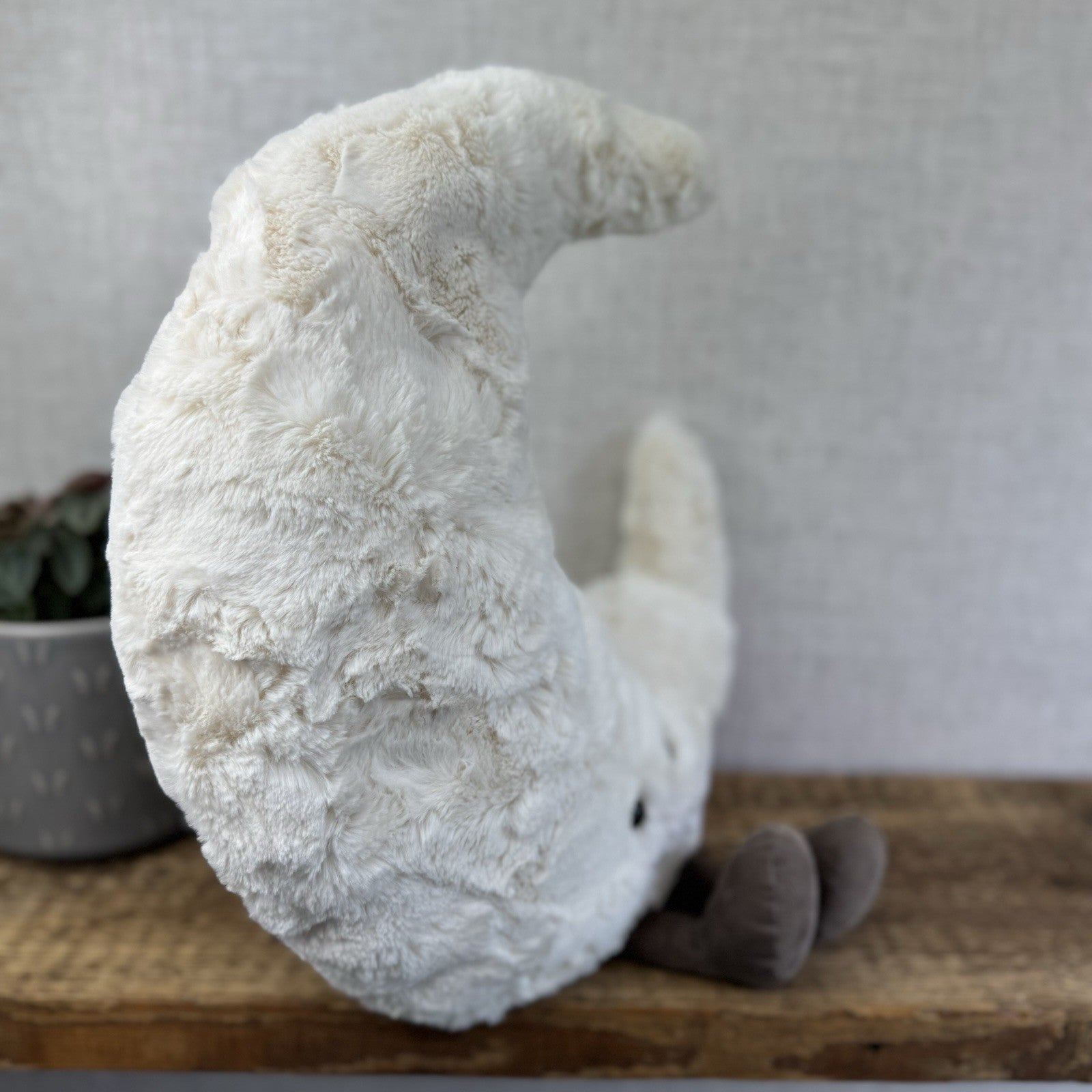 Jellycat Huge Amuseable Moon Plush Beanie Soft Toy - Decor Display NWOT 18”