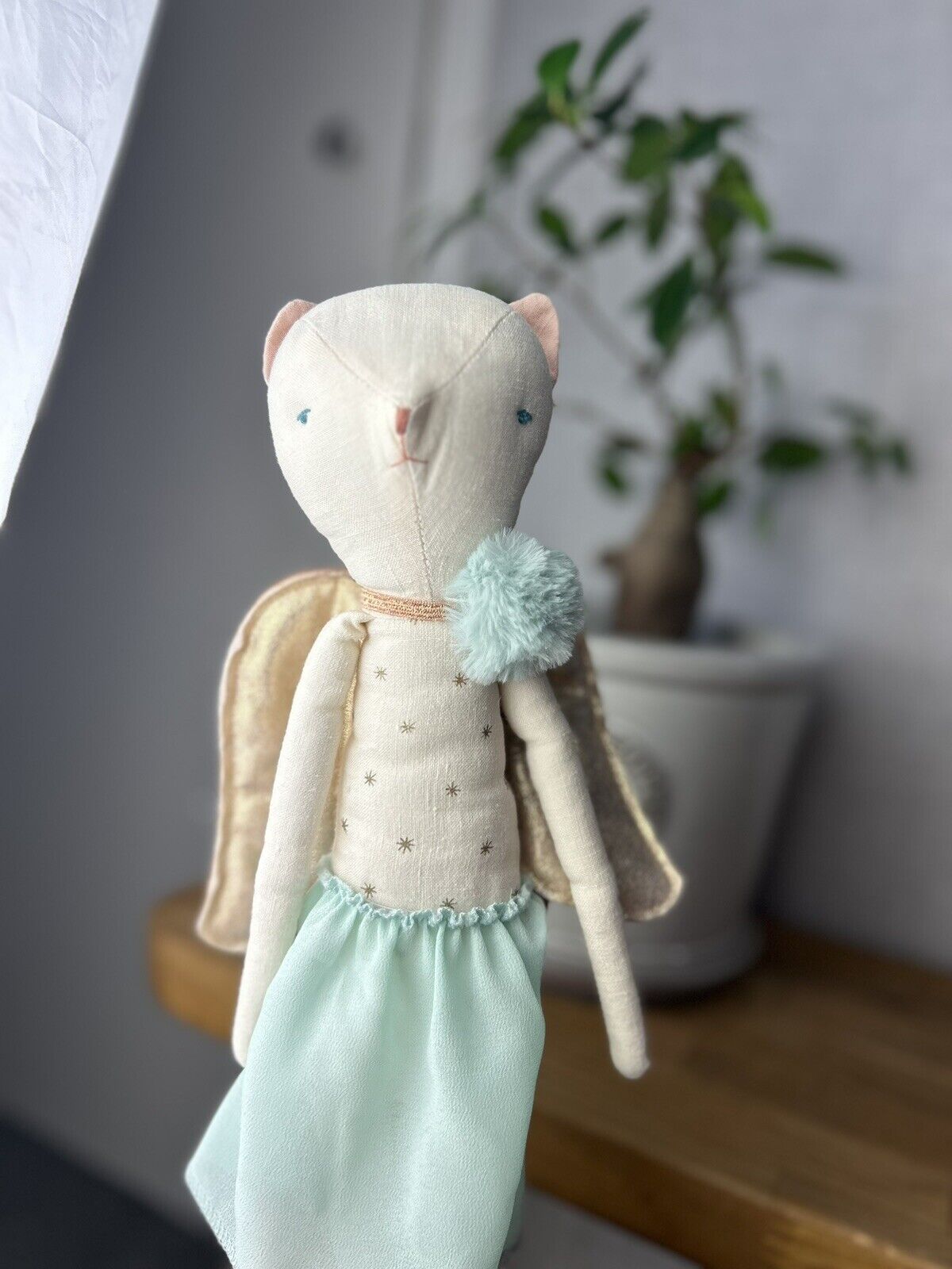 Maileg Miss Angel 2016 - Angel Cat Maileg - Maileg Christmas Cat Kitty Cat 16”