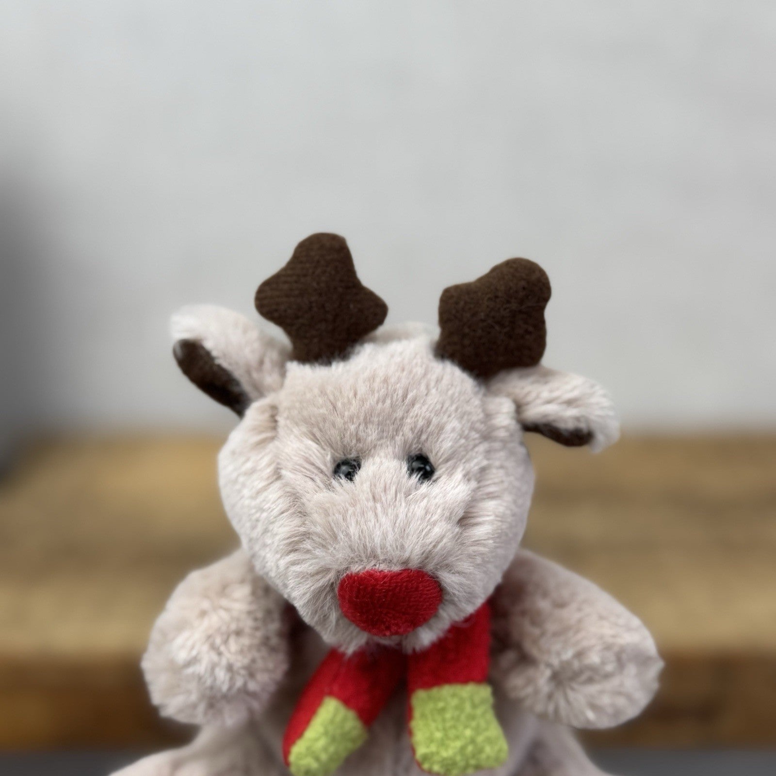 John Lewis Poppet Christmas Reindeer Mini Soft Toy (Jellycat Collab) 5"