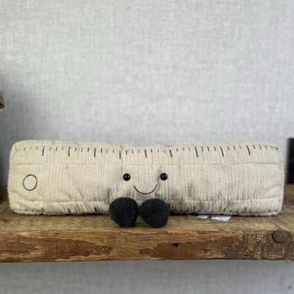 Jellycat Large Amuseable Ruler - Big Ruler Soft Toy Stationary Plush 12”