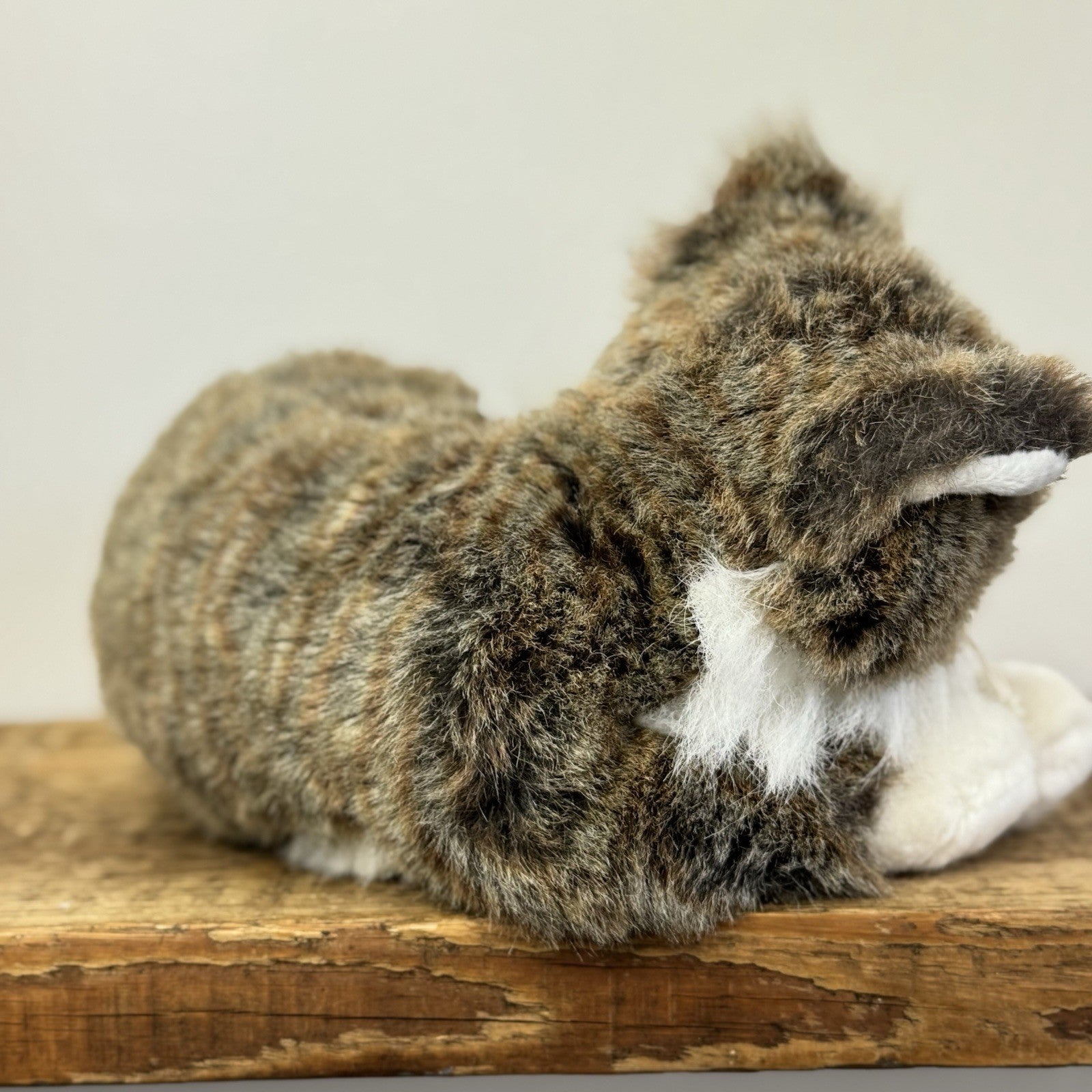 TY Classic Cat - O‘’malley The Cat Tortoise Brown/grey Mix Beanie Kitten Rare