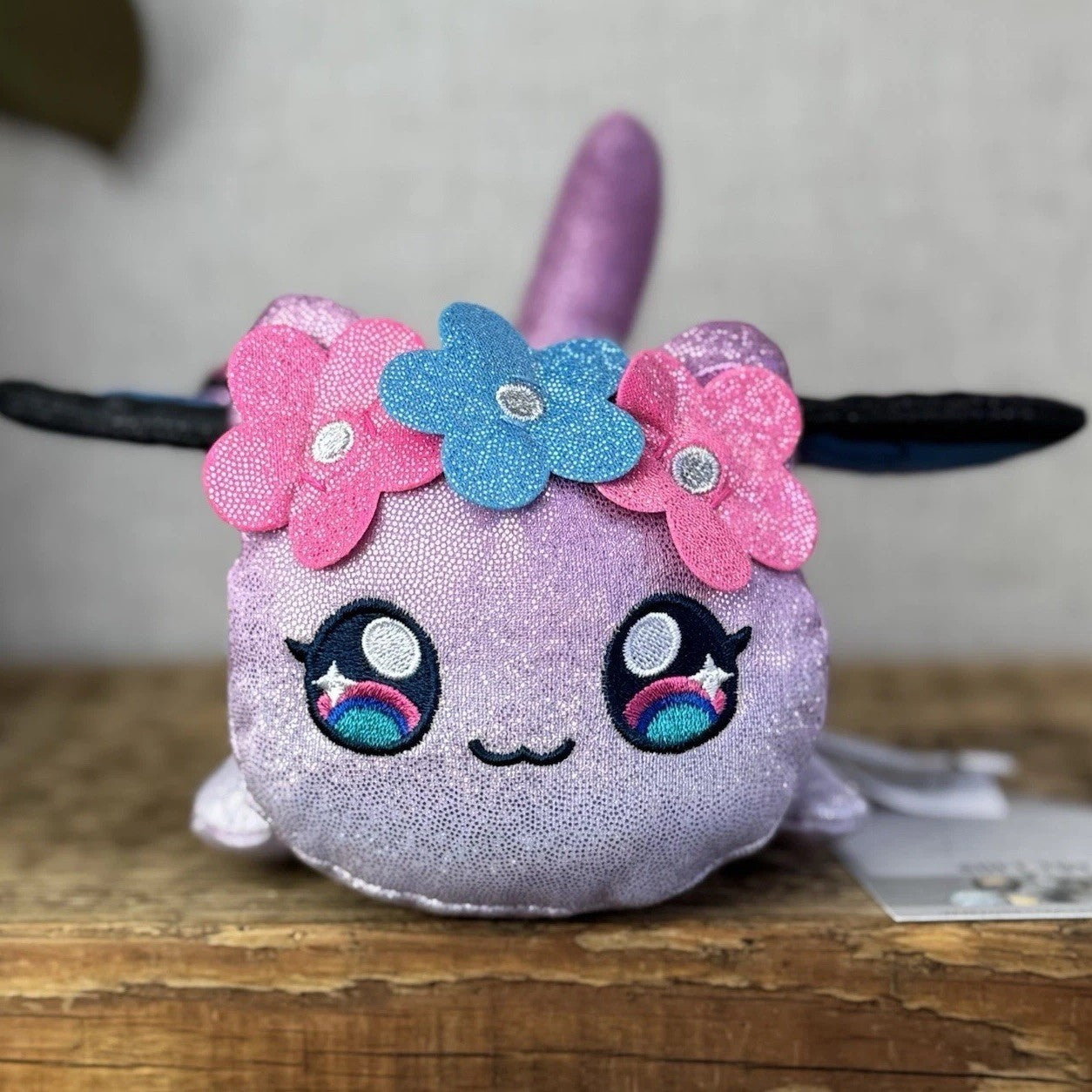 Aphmau MeeMeows - Sparkle Fairy Cat Pink/Blues - Pocket Money Pal Small Cat 5"