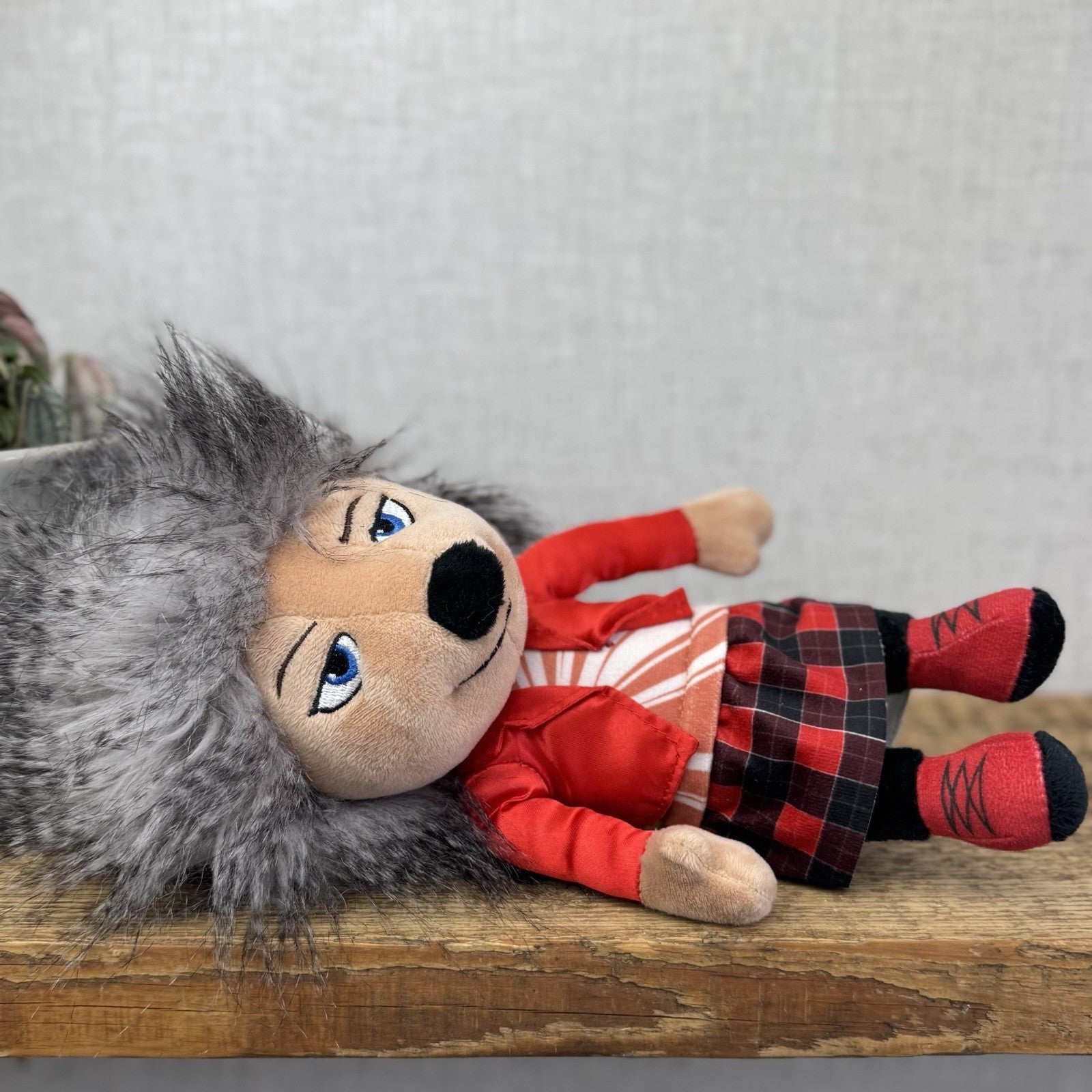 Sing 2 Ash Hedgehog - Sing 2 Plush Soft Toy Plush Illumination Rare Sing