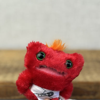 Fuggler Baby Fugg -  Series 3 - Munch Munch Red Fluffy Miniature Fugg Baby 3.5"