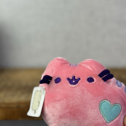 Gund Pusheen Cat - Pastel Heart Kitty Small Pink Pusheen With Heart Small 6"