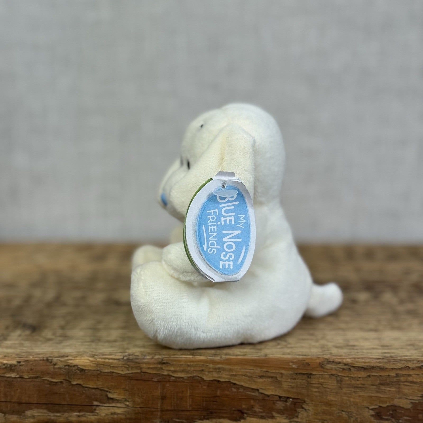 Blue Nose Friends Verity Dog #38 - Cream Mini Dog Plush Beanbag New With Tags