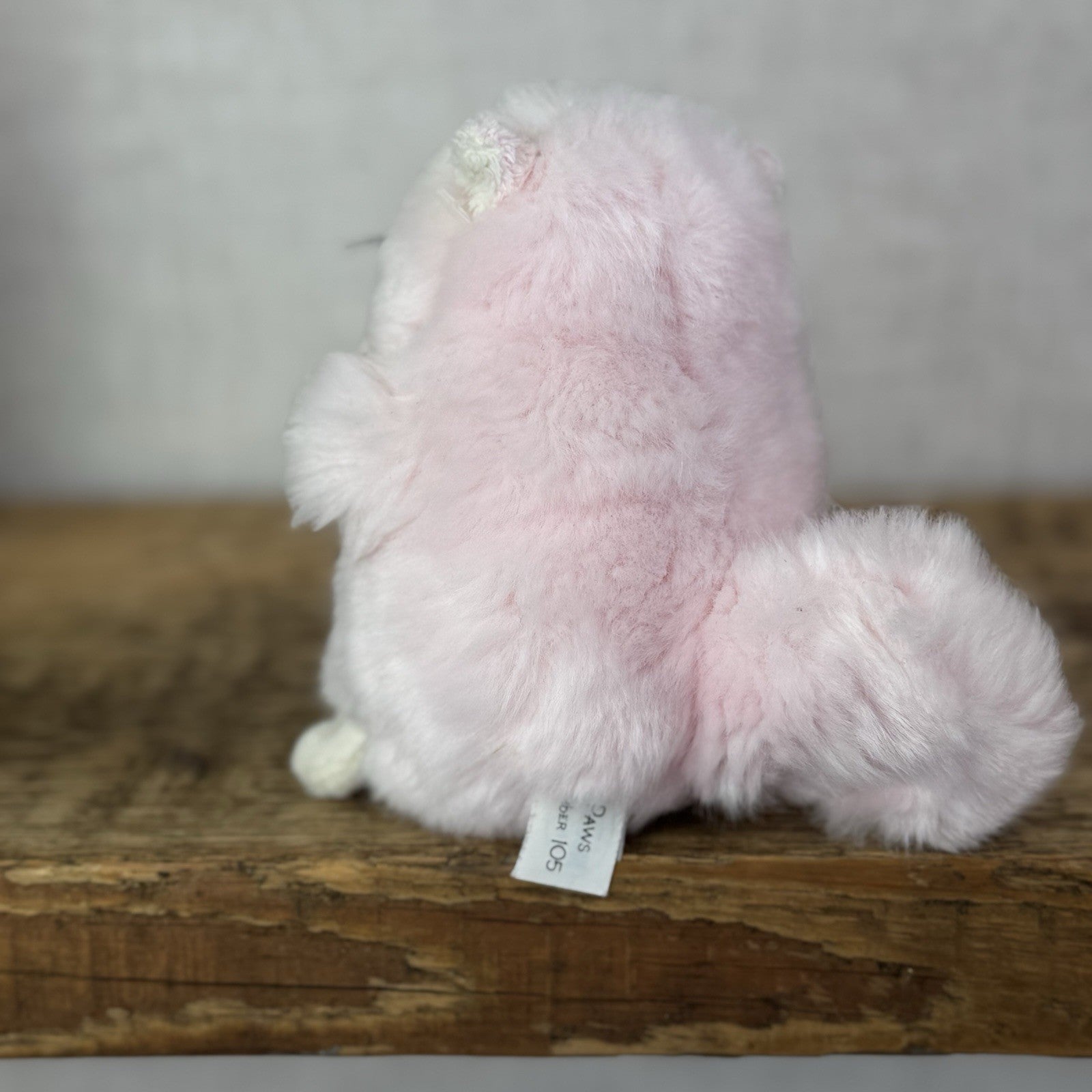 Blue Nose Friends Paws Pink Persian Cat #105 - Mini Pink Fluffy Kitten