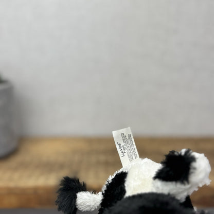 Russ Berrie Luvvies - Mini Pudding Fred The Cow Beanie Plush New With Tags 4"