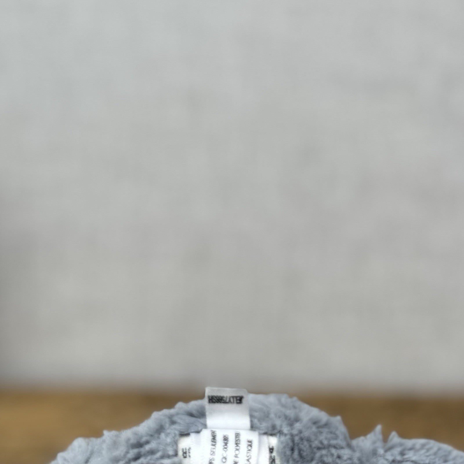 Jellycat Tuffet Cat - Medium Grey Kitten Kitty Beanie Plush Textured Retired 12"