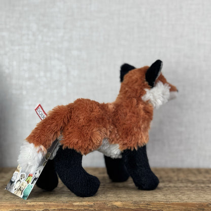 Douglas Cuddle Toy Red Fox - Retired Rare Red Fox Cuddly Toy Small 8"