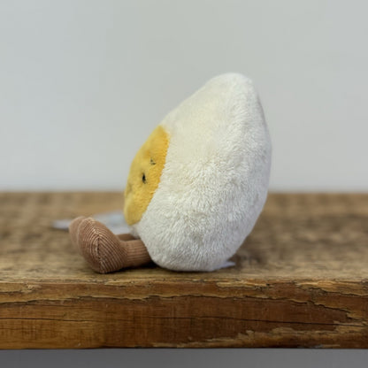 Jellycat Sorry Boiled Egg Soft Toy - Rare & Retired Sad Egg Plush Collectible 5"