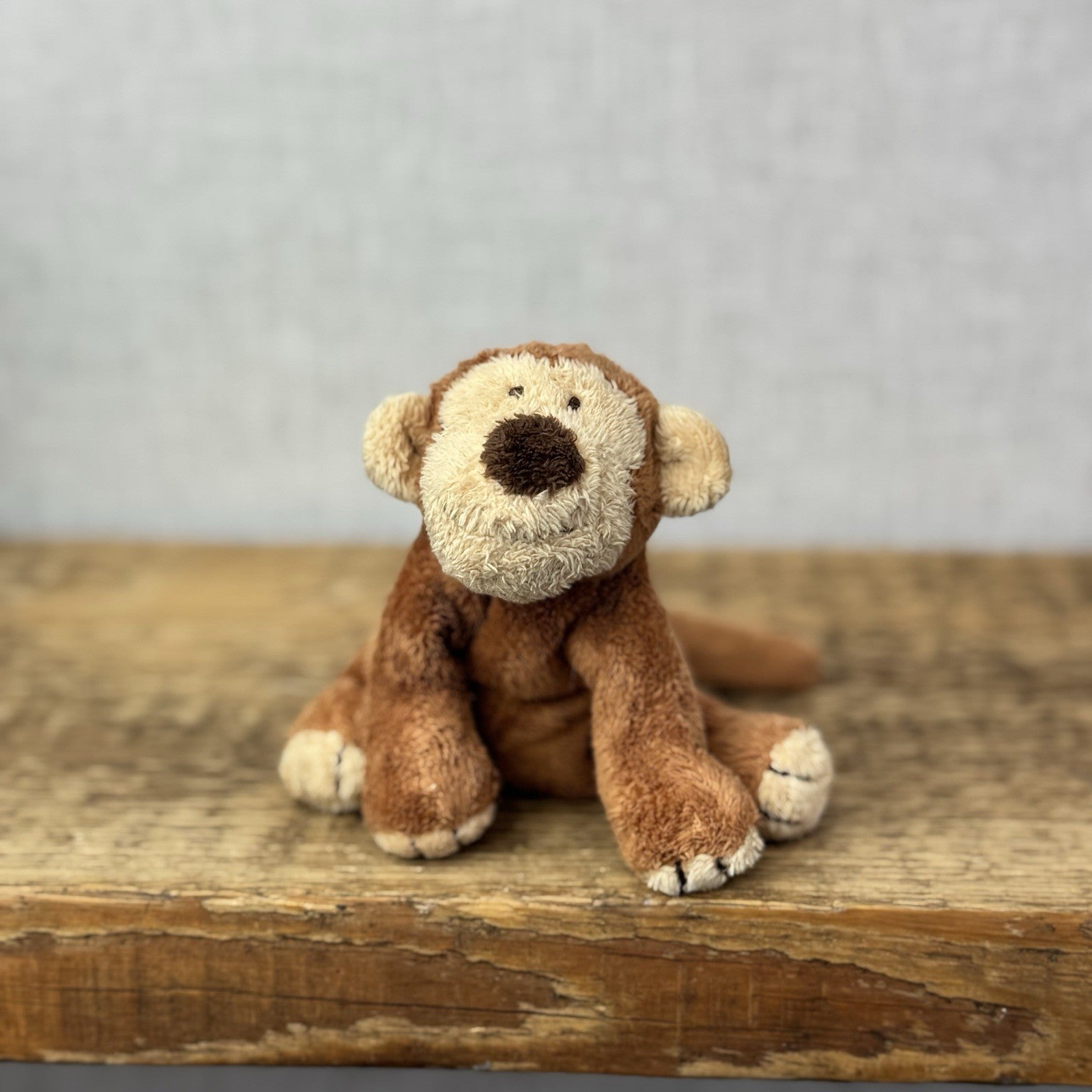 Marks & Spencers Tiny Monkey Plush Toy Vintage (tag Removed) Beanie M&S 8339249