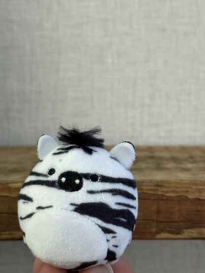 Squishmallow Squishville - Tiny Zebra Soft Toy Plush - Freddie Zebra 2” (#2)