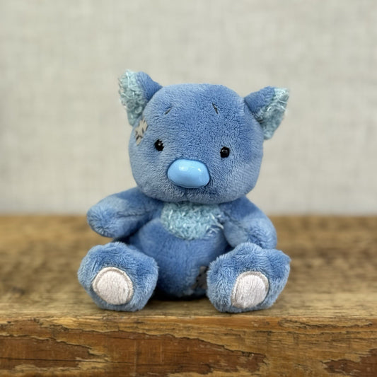 Blue Nose Friends Deelish Wombat #127 - Blue Mini Wild Animal Beanbag Plush NWOT