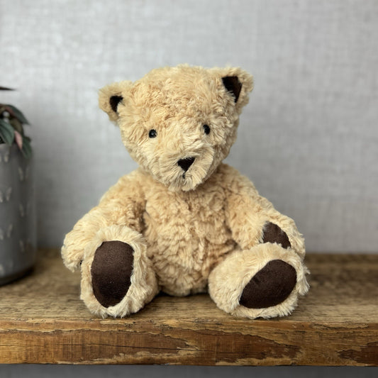 Jellycat Small Edward Bear - Light Brown Traditional Beige Bear With Tags 9"