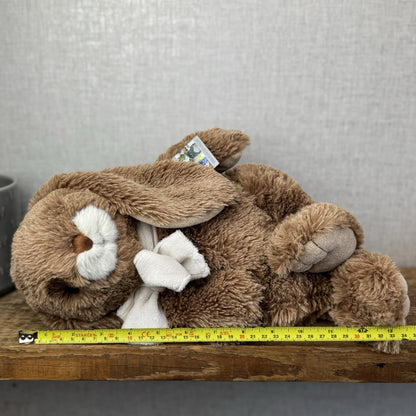 Bukowski Bears Great Kalulu - Large Retired Brown Mottled Beanie Rabbit Rare 14"