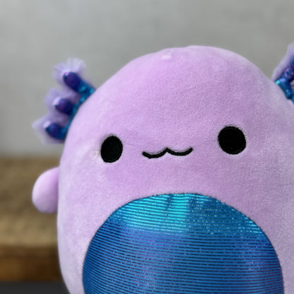 Squishmallow Monica The Axolotl 7" Purple Sea Creature Stuffed Toy Retired