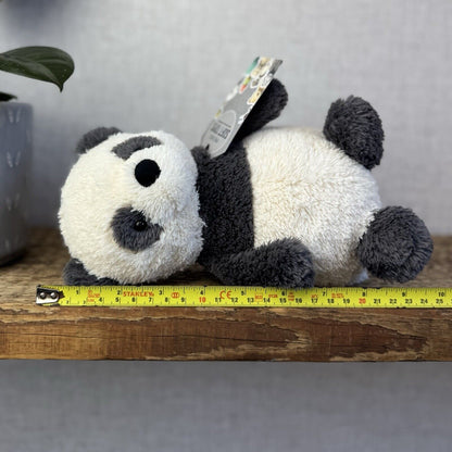 Jellycat Peanut Panda - Medium Peanut Scruffy Small Chubby Panda Plush Beanie 8”