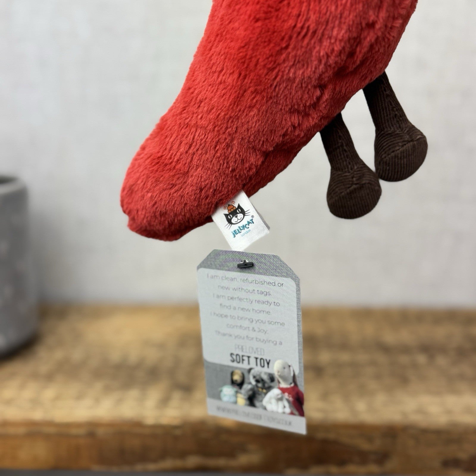 Jellycat Small Amuseable Chilli - First Release Soft Toy Chilli Food Plush 8”