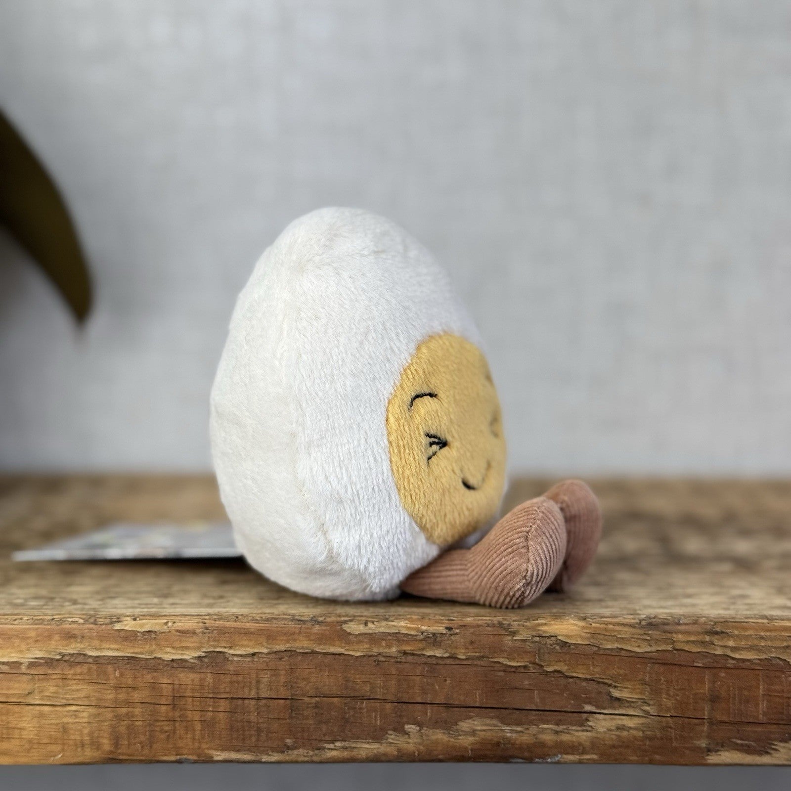 Jellycat Amuseable Laughing Boiled Egg - Small Egg With Legs Soft Toy Retired 5”