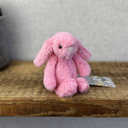 Jellycat Tiny Baby Bashful Sorbet Bunny - Pink Rabbit Retired Rare Mini 5"