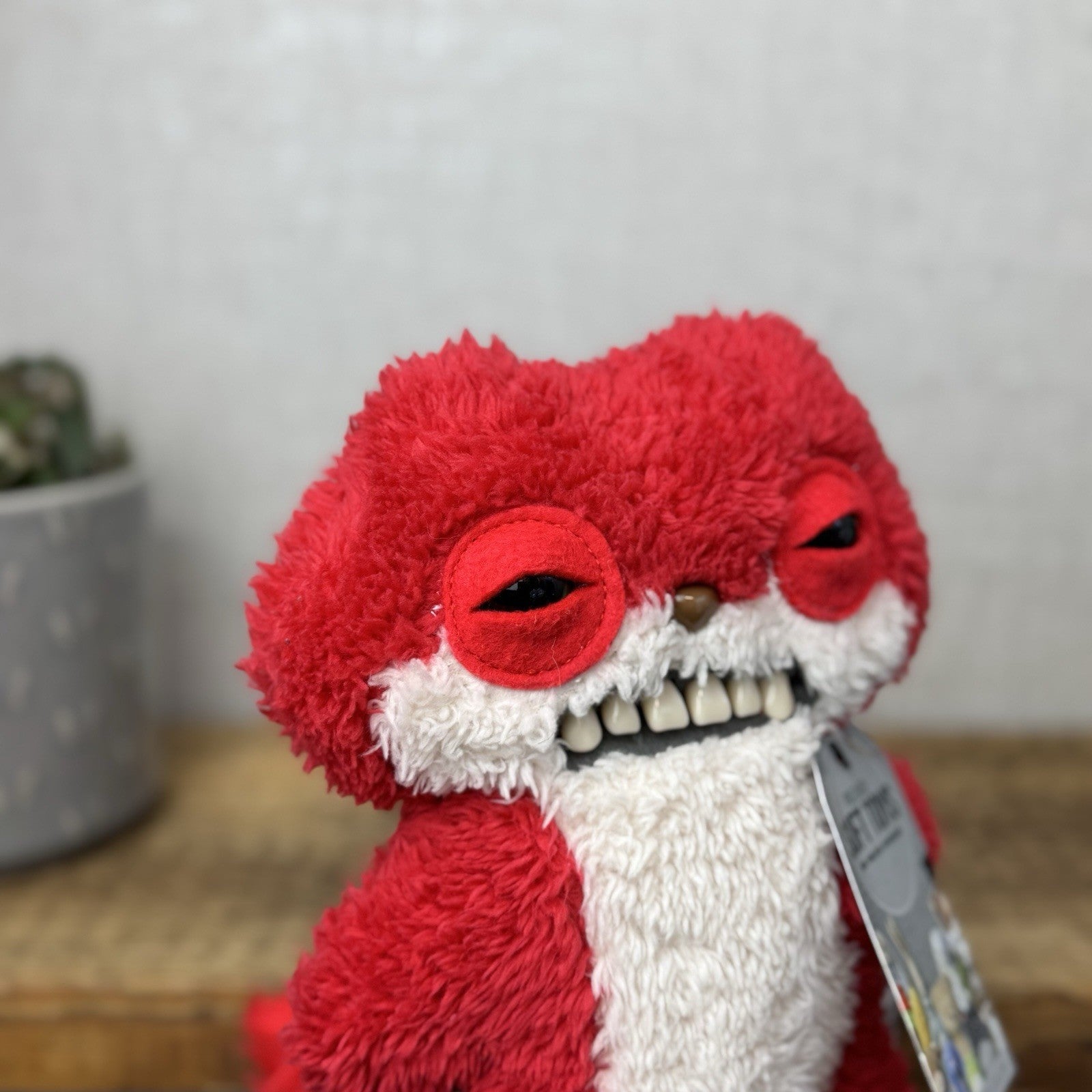 Fuggler Funny Ugly Monster Sketchy Squirrel Red Snuggler Cute Ugly Monster Rare