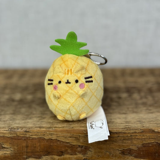 Gund Pusheen Cat - Pusheen Fruits Keyring Collectible Mini Cat Keychain