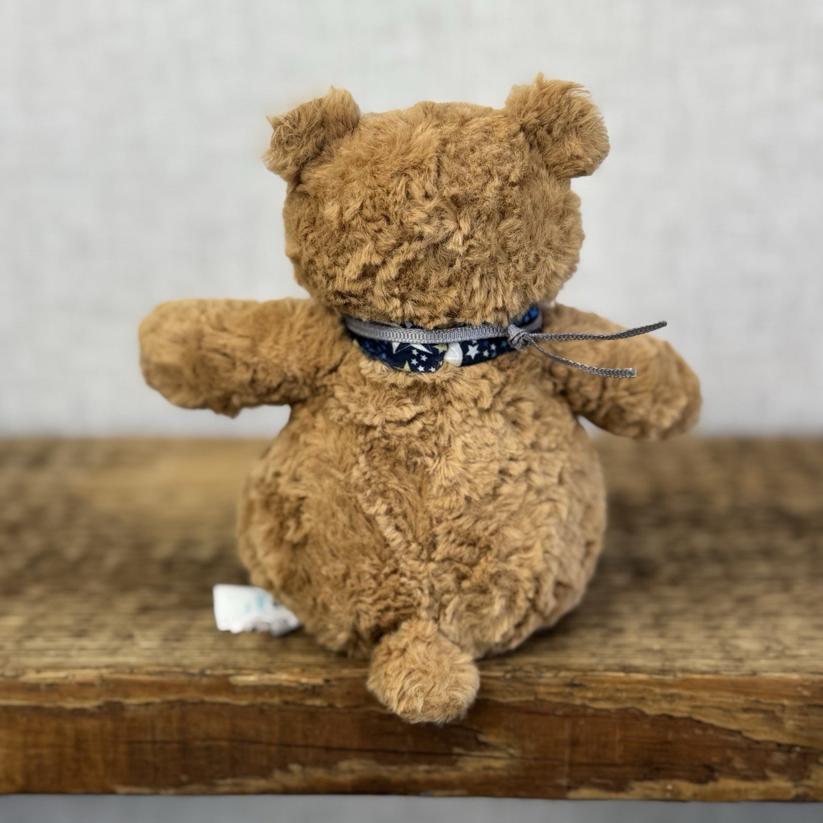 Custom/Bespoke Tiny Bartholemew Bear - Constellation Navy Made With Liberty