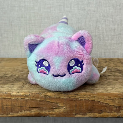 Aphmau MeeMeows - Bubble Gum Cotton Candy Cat Plush Soft Fluffy Collectible 5"