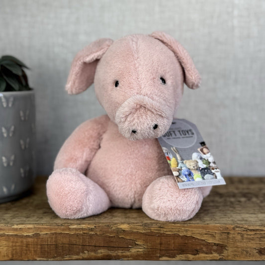 Jellycat Nimbus Pig - Chunky Retired Pink Piglet Soft Toy Plush Rare 9”