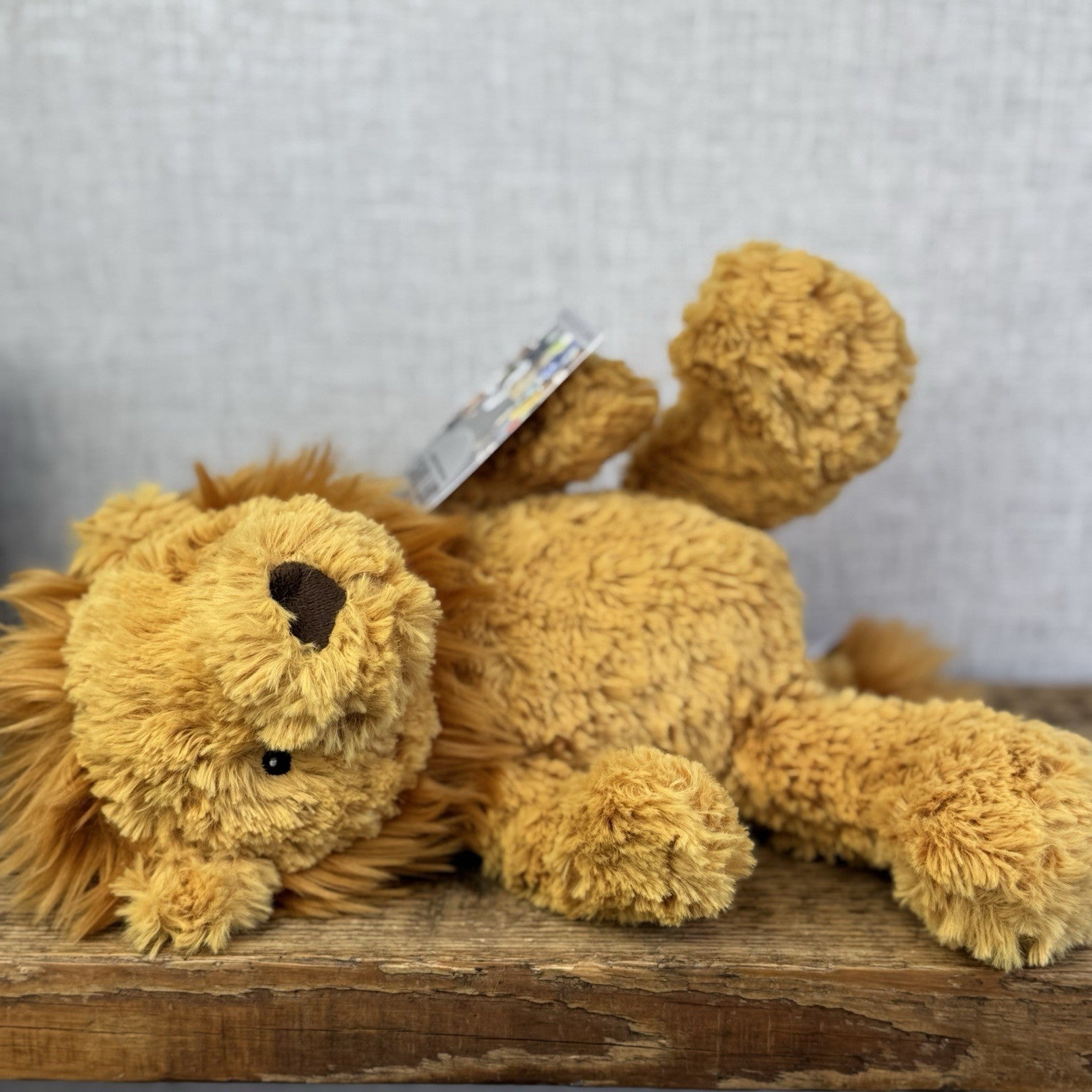 Marks & Spencers Soft Toy - M&S Lion Plushie Soft Toy ID 07241260 