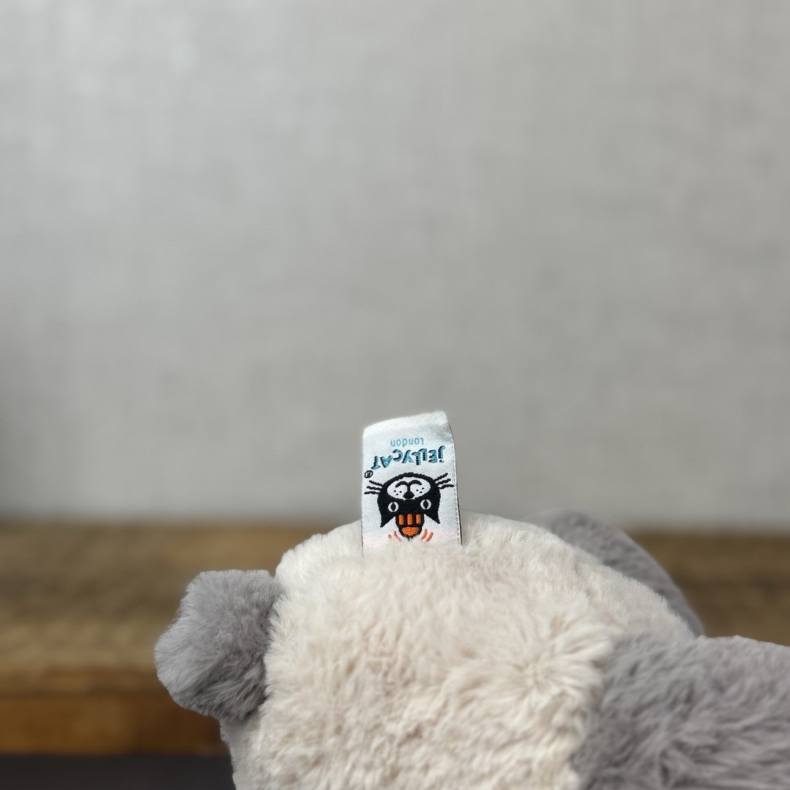 Jellycat Medium Buckley Panda - Snugglet Panda - Grey & White Panda (#2)