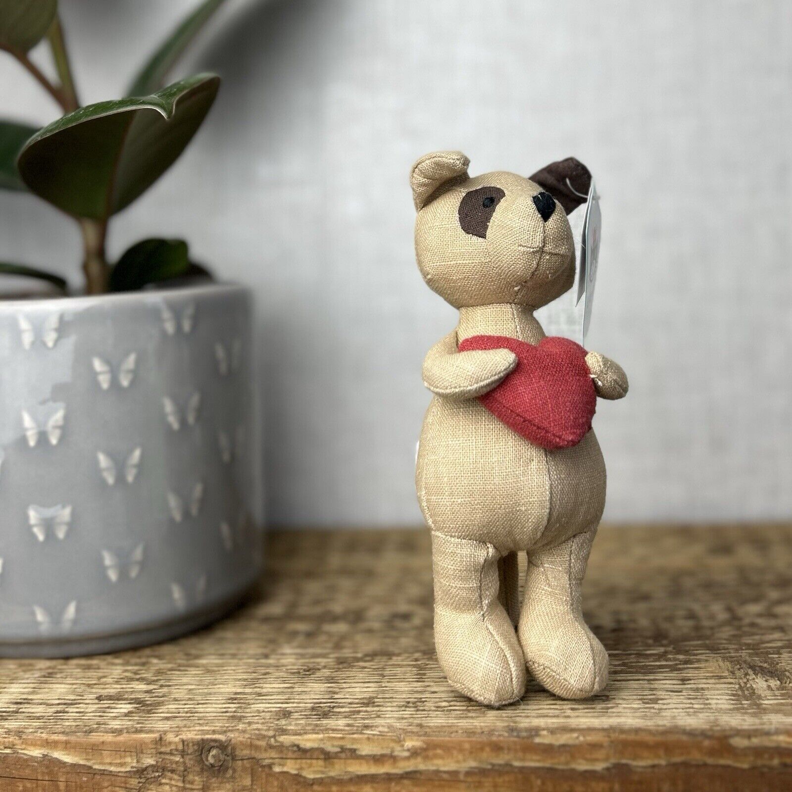 Jellycat Mini Messenger Dog - Dog With A Heart Tiny Small Gift - New With Tags