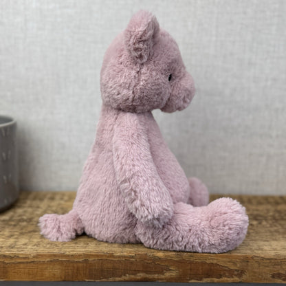 Jellycat Retired Puffles Piglet - Super Soft Pink Pig Beanie Retired 12"