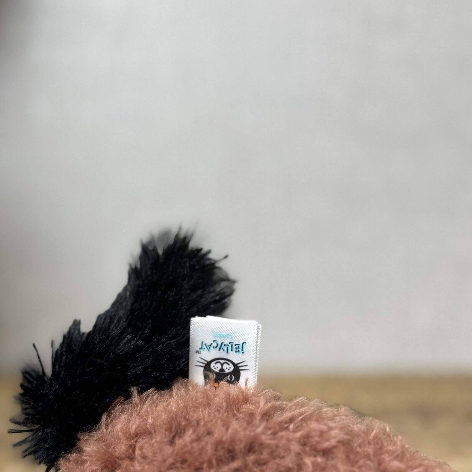 Jellycat Small Caffuffle Pony - Small Curly Hair Horse Brown Retired Rare New 7"