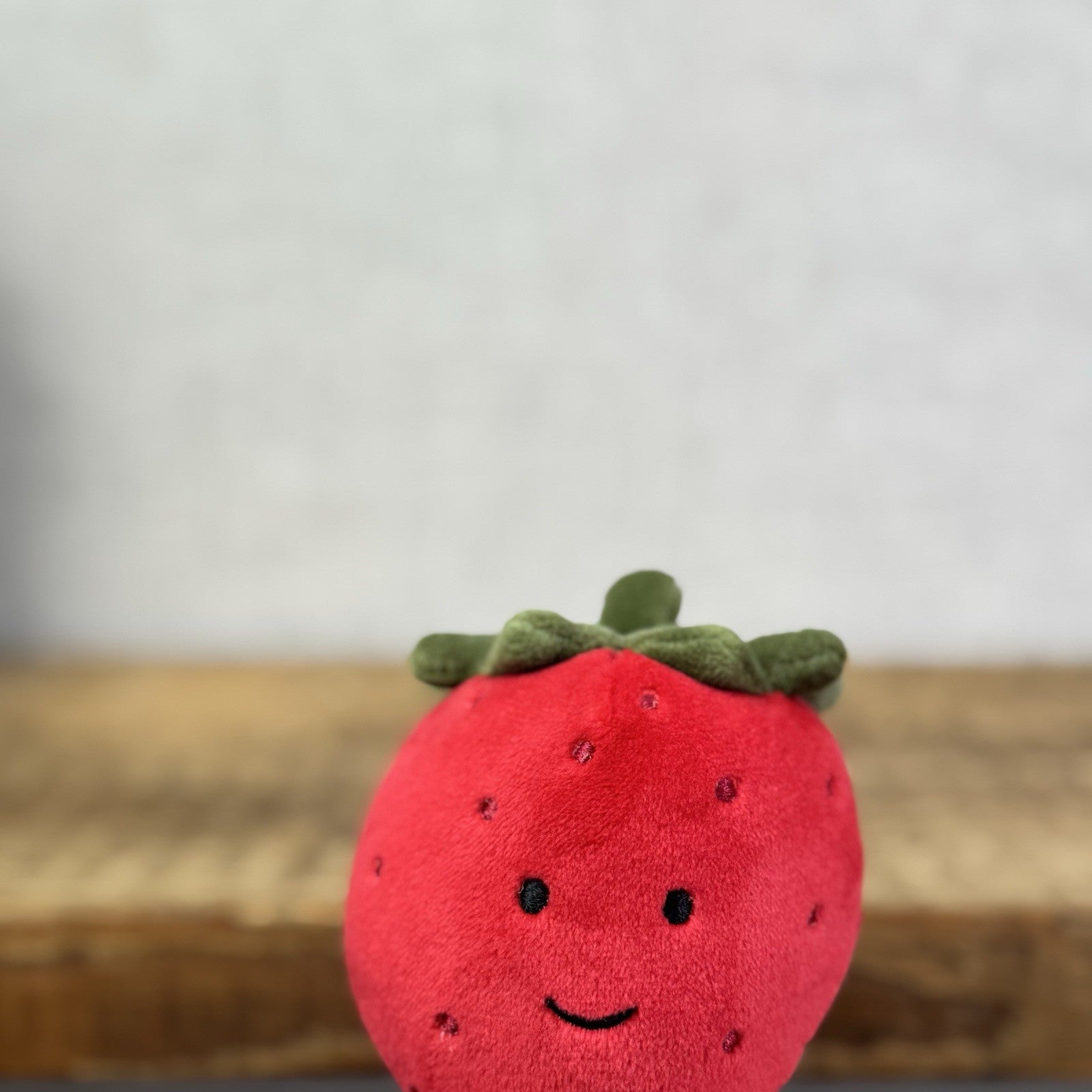 Jellycat Fabulous Fruit Strawberry - Soft Toy Play Food - Fruit Soft Toy 4” Tags
